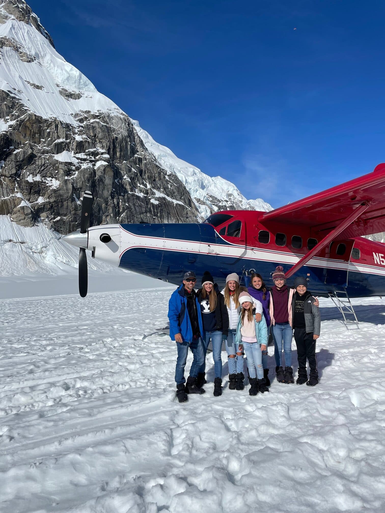 Dustin with family